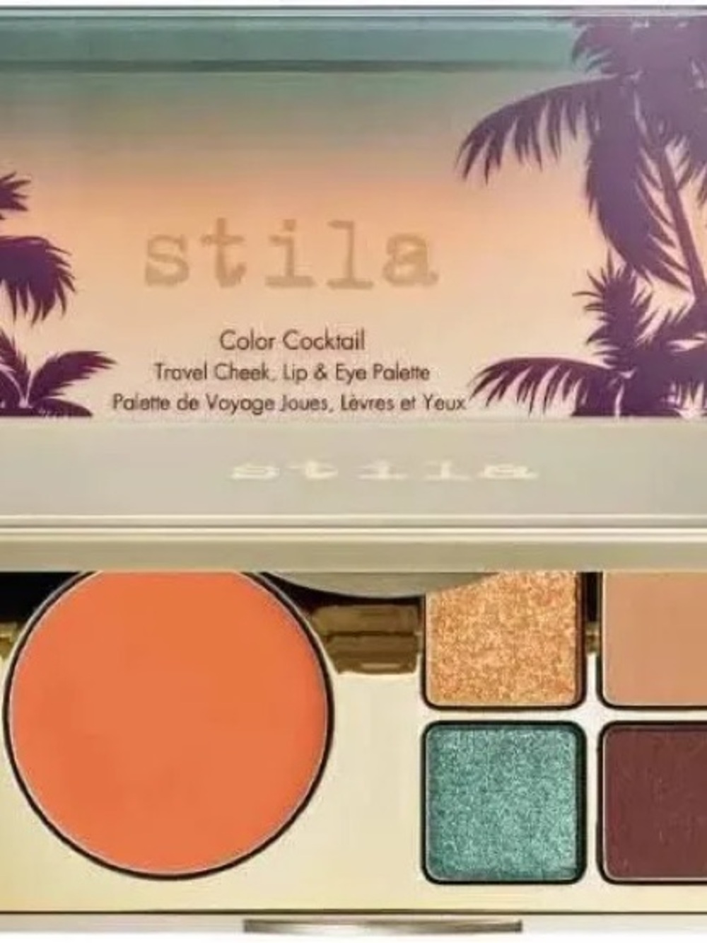 Stila Color Cocktail Travel Cheek, Lip & Eye Palette - Tequila Sunrise